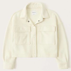 NWT Cropped Shacket (Shirt Jacket) from Abercrombie